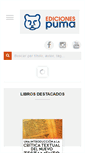 Mobile Screenshot of edicionespuma.org